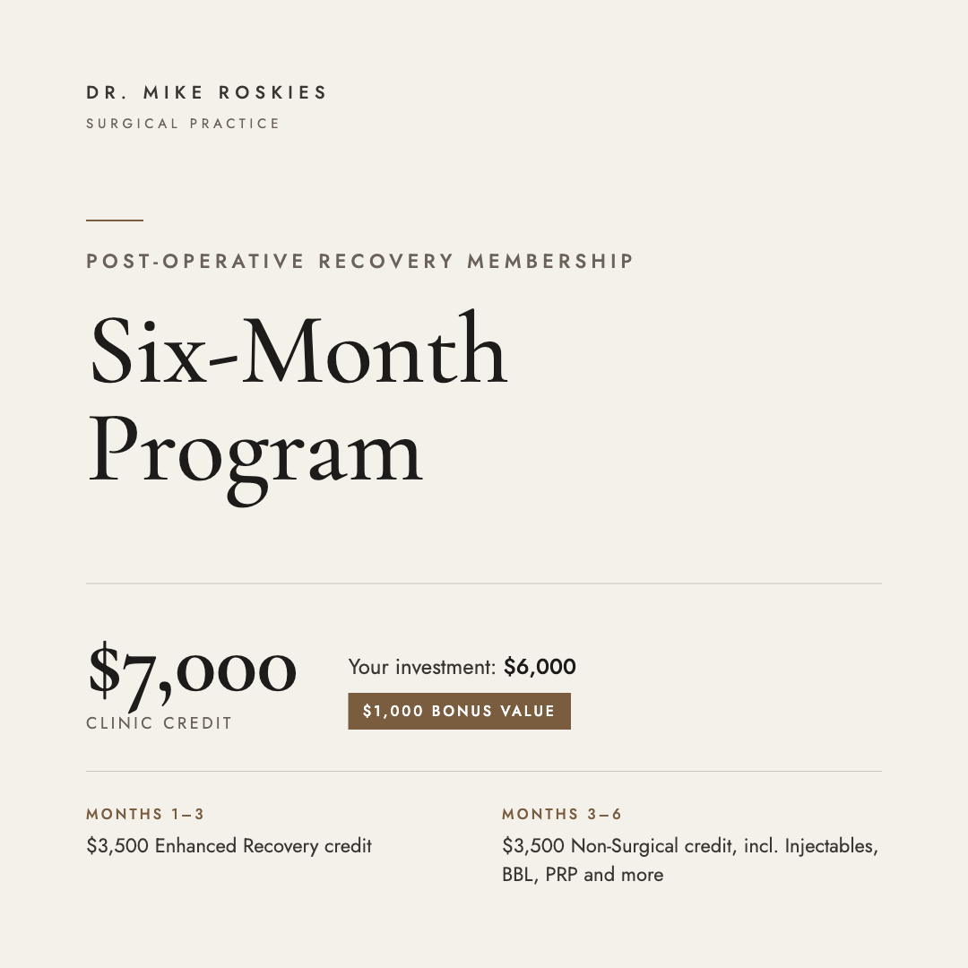 Post-Operative Recovery Membership: Six-Month Program