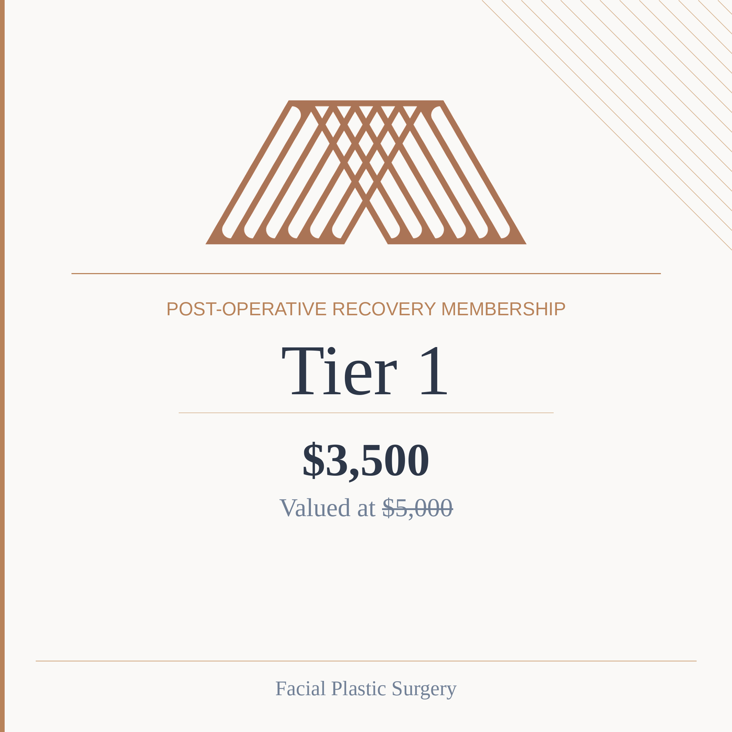 Post-Operative Recovery Membership Tier 1